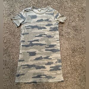 Lucky Brand Camo T-Shirt Dress